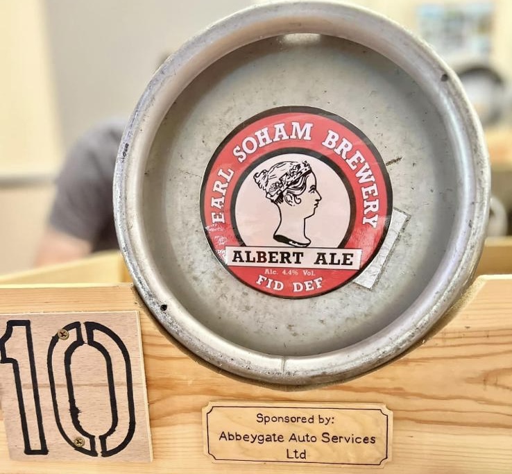 Abbeygate autos Soham earl brewery sponsorship image